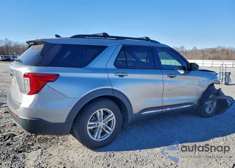 2021 Ford Explorer Xlt из США, поврежденный, VIN 1FMSK7DH0MGA48618